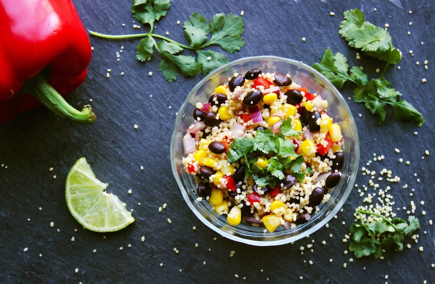 Black Bean and Couscous Salad