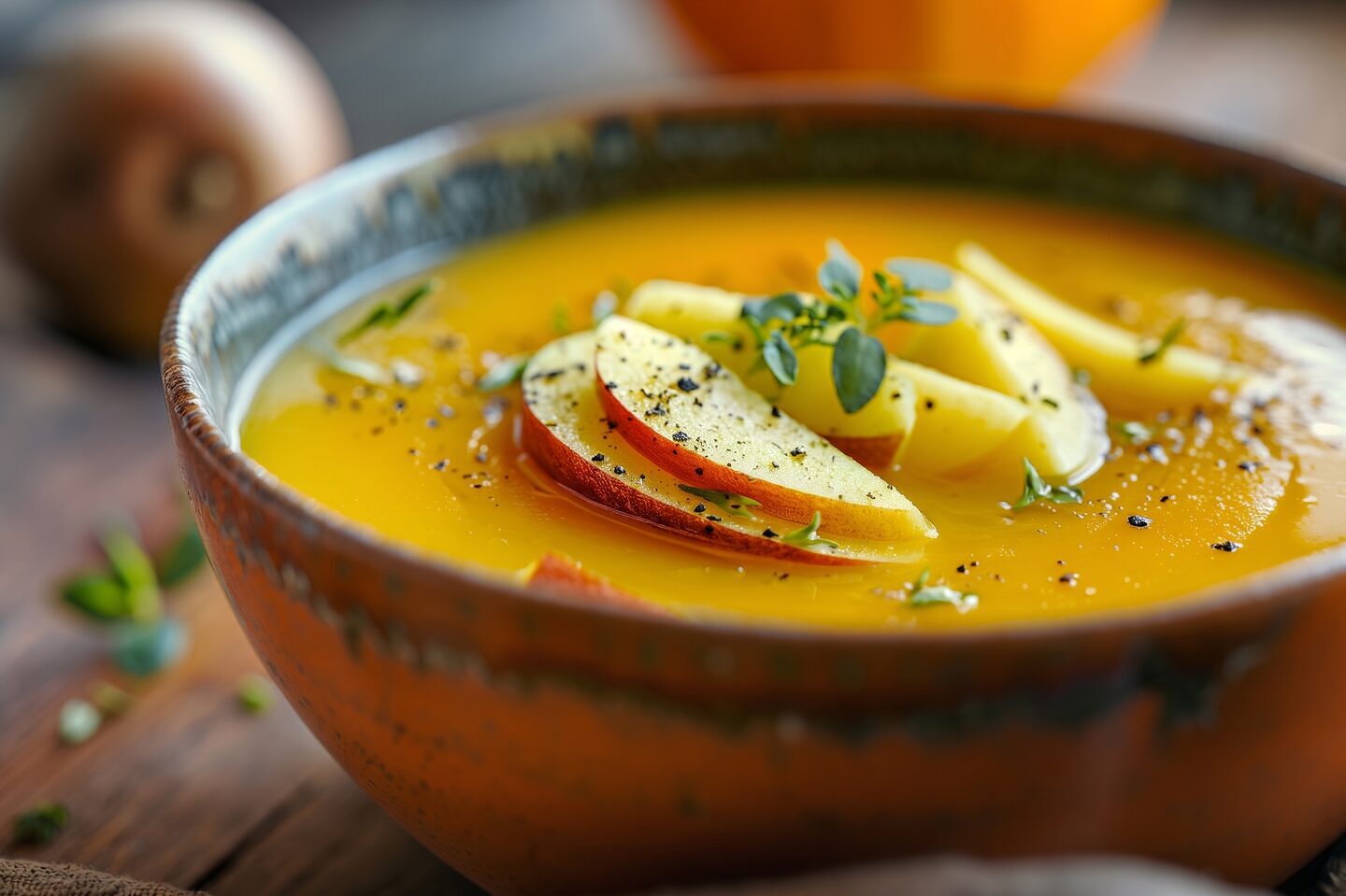 Butternut Squash & Apple Soup