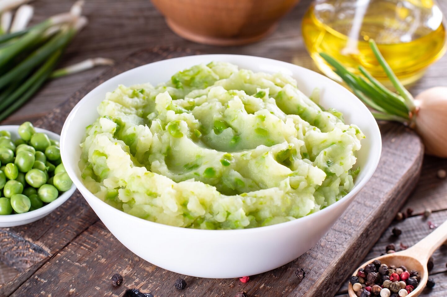 Elaine’s Green-Mash Potatoes